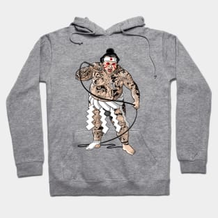 Yakuza sumo wrestler singer Hoodie